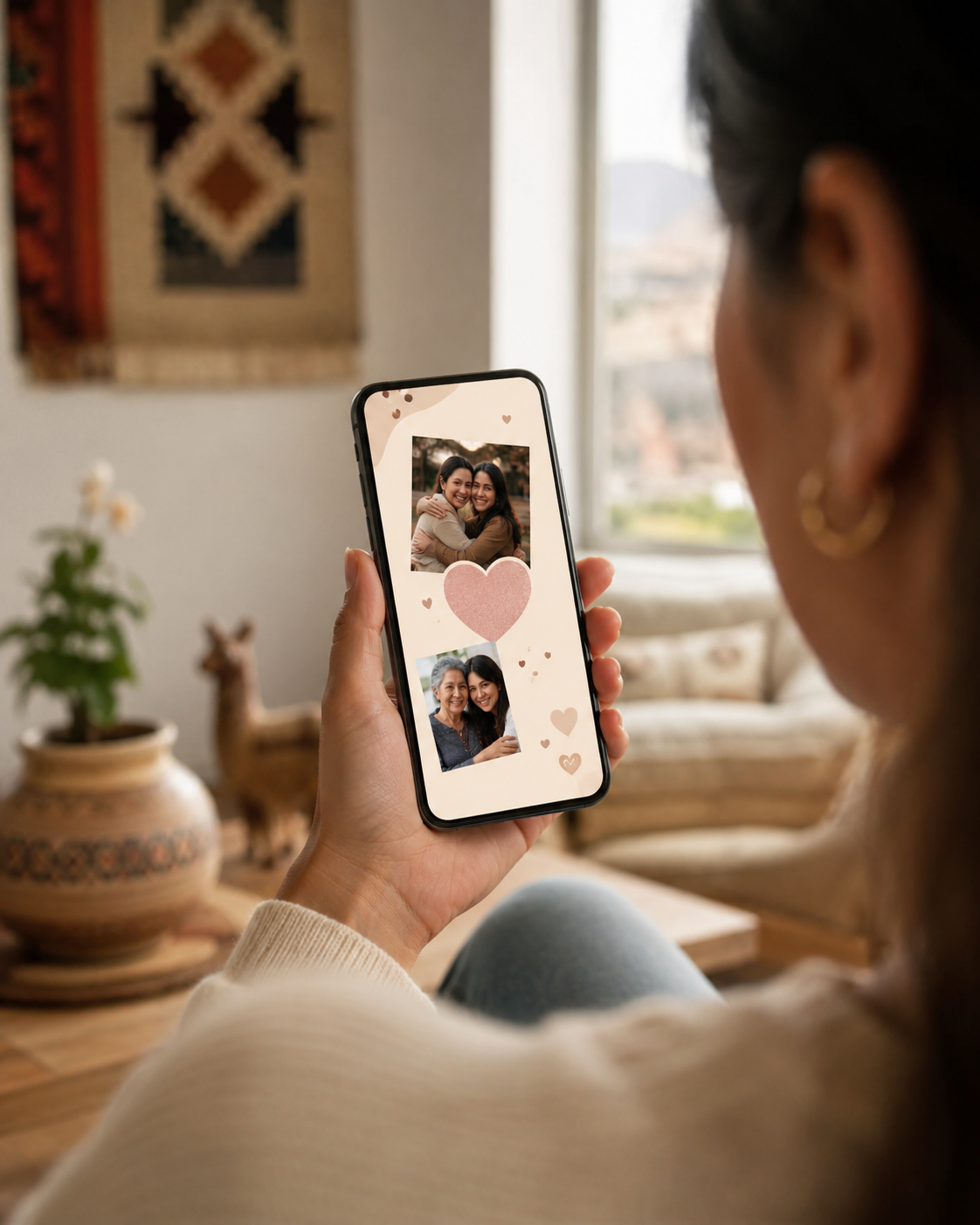 Sorpresa digital creada para una persona querida en Perú